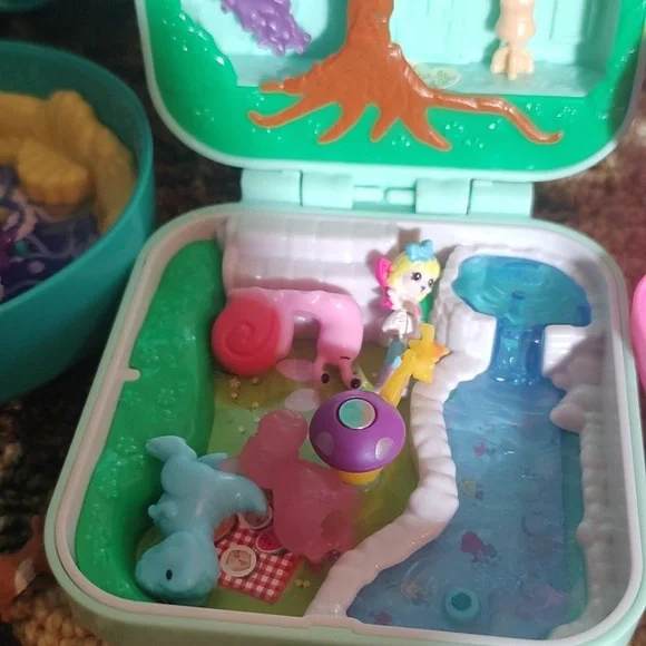 Polly Pocket Se Of 4t Includes 41 Accessories - Picture 4 of 7
